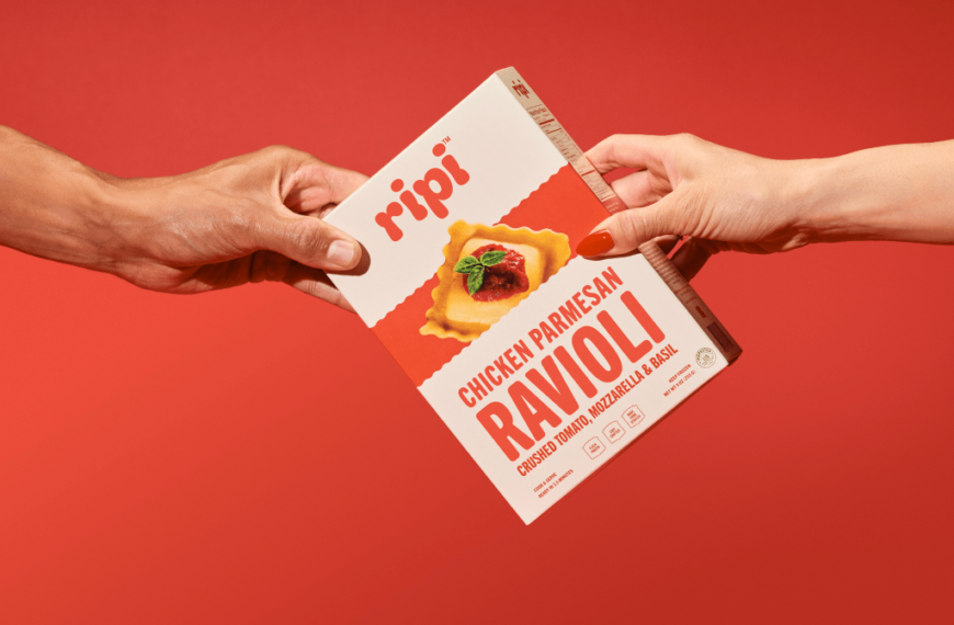 Truffl Gives Frozen Ravioli Brand Ripi a Scrumptious Look